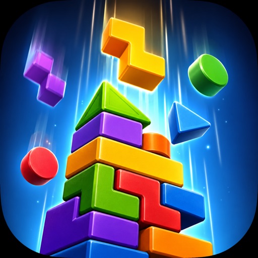 Shape Stackers app icon